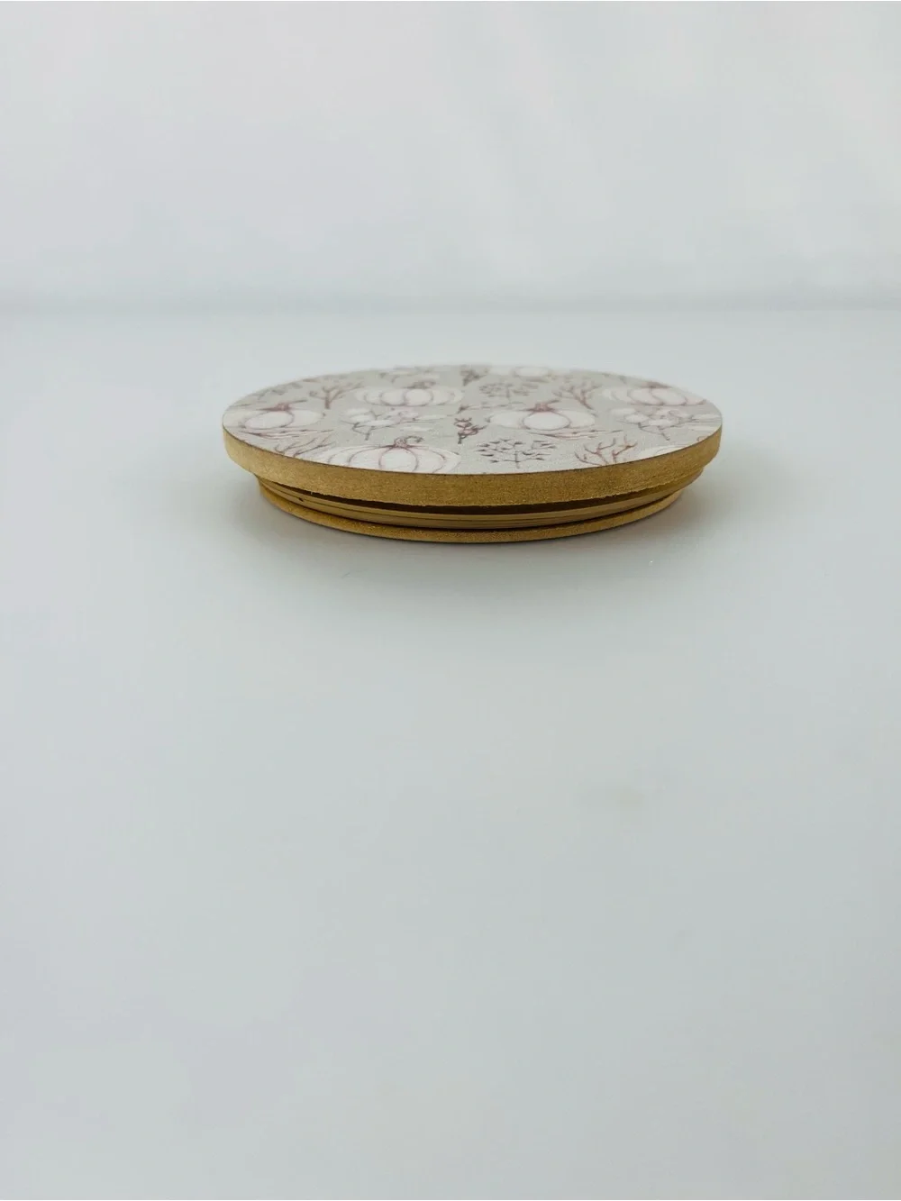 Sand + Fog Sand + Paws 2 Wick 12oz Candle Replacement Pumpkin Wood Lid Light Pin